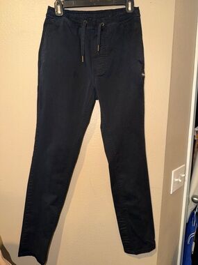 Barney Cools Drawstring Twill Chinos